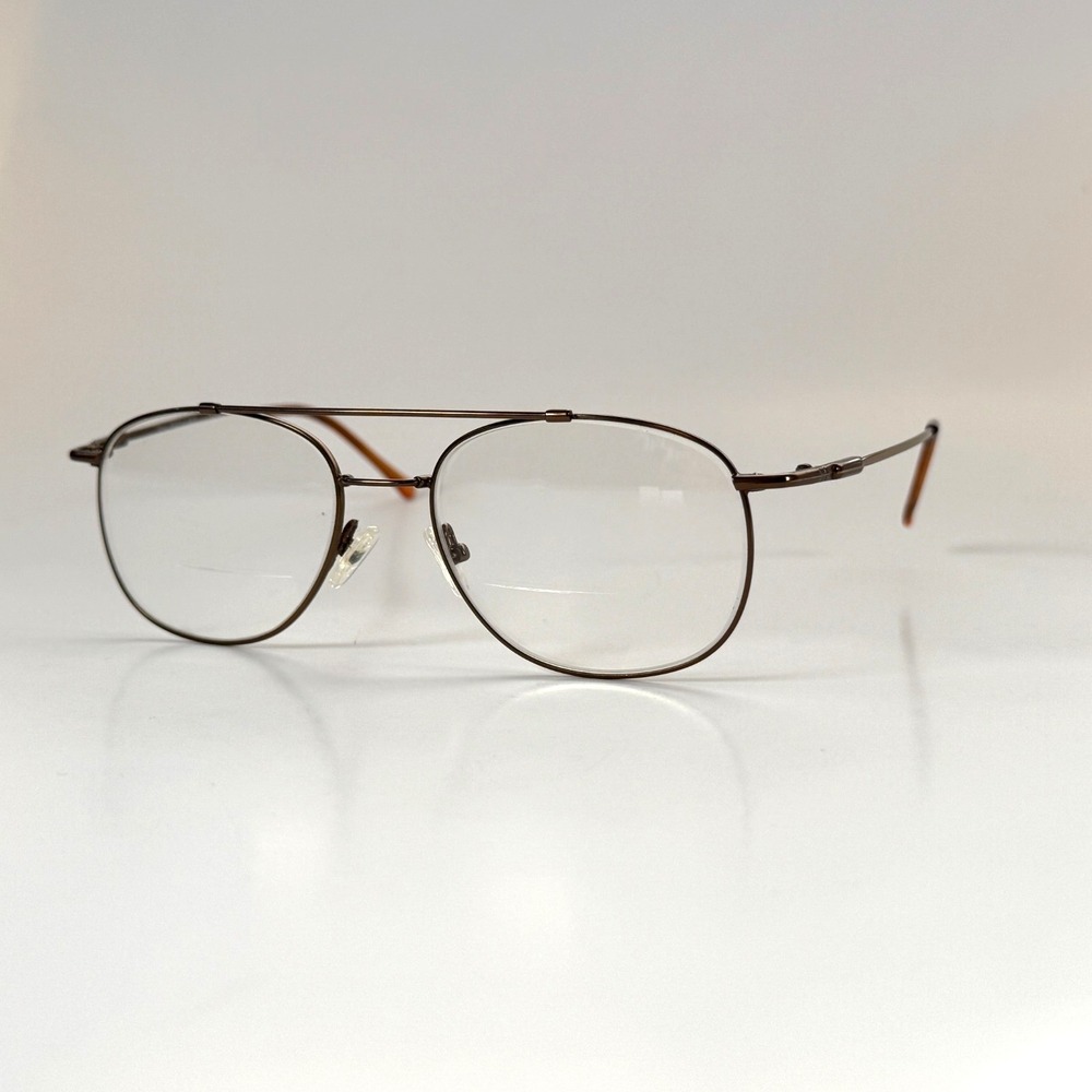 ModZ Modern ModZFlex MX905 Eyeglasses Frame Only 55-17-145 Brown Mens Titanium
